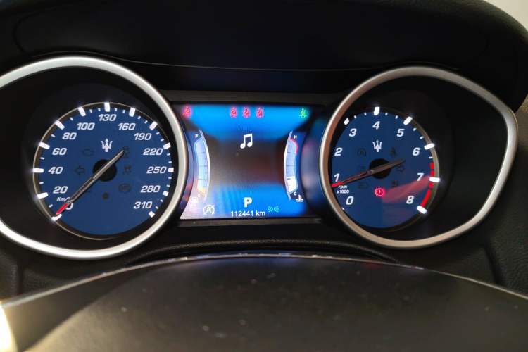 Used Maserati Ghibli 2017 3.0T Standard Edition Instrument Cluster