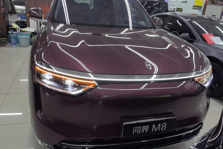 Used Hima AITO M8 2025 Extended-Range Ultra Version 53.4 kWh 5-Seater Edition Front