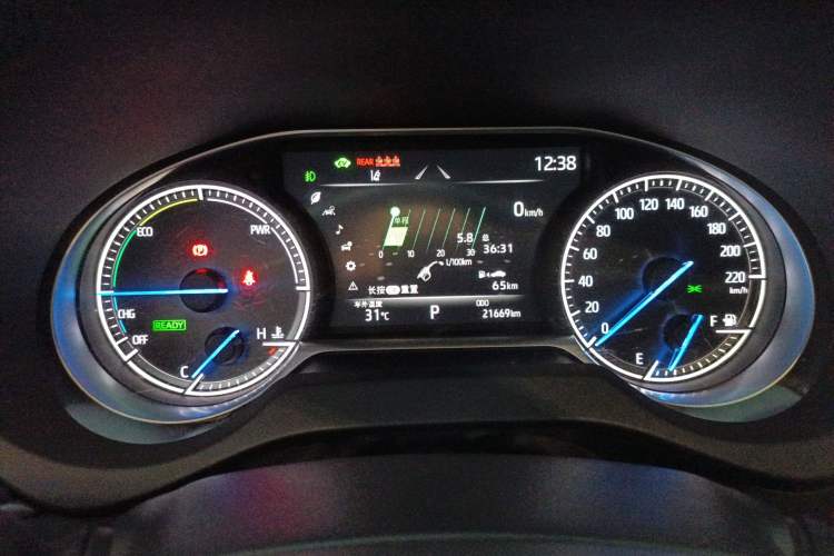 Used Toyota Harrier 2023 Dual-Engine 2.5L CVT Two-Wheel Drive Luxury Edition Instrument Cluster