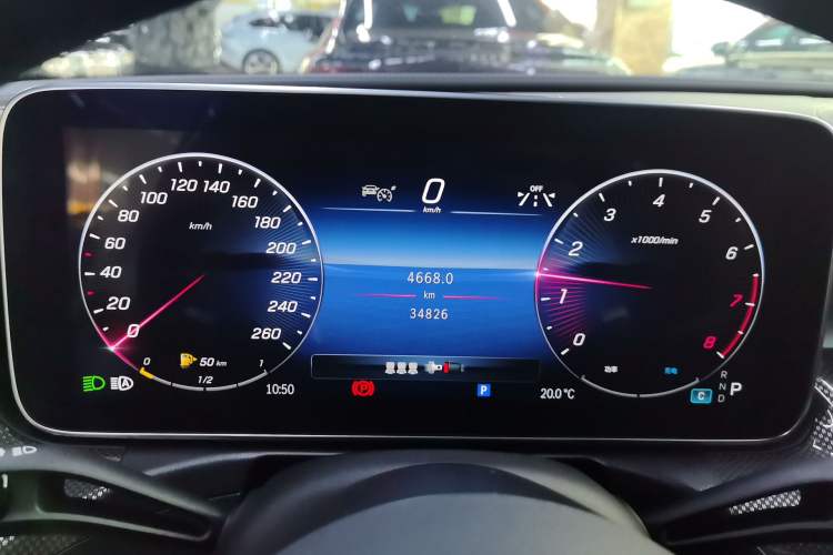 Used Mercedes-Benz C-Class 2024 C 260 L Sport Edition Instrument Cluster