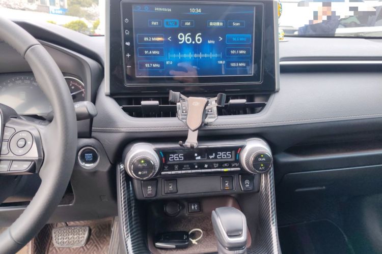 Used Toyota RAV4 2020 2.0L CVT Four-Wheel Drive Prestige Edition Audio And AC Panel