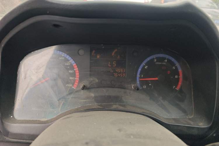 Used BAW Yueling 2014 2.8T long-wheelbase Entrepreneur Edition JE493ZLQ4CB Odometer Close Up