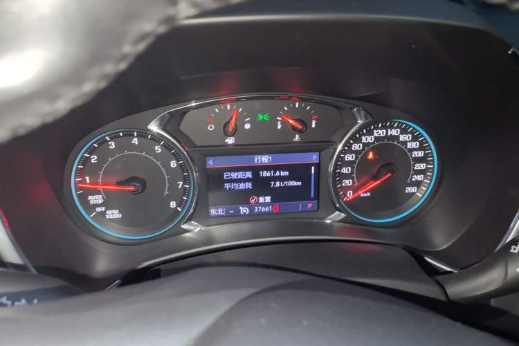 Used Chevrolet Equinox 2019 535T Automatic YuJie Edition China V Standard Instrument Cluster