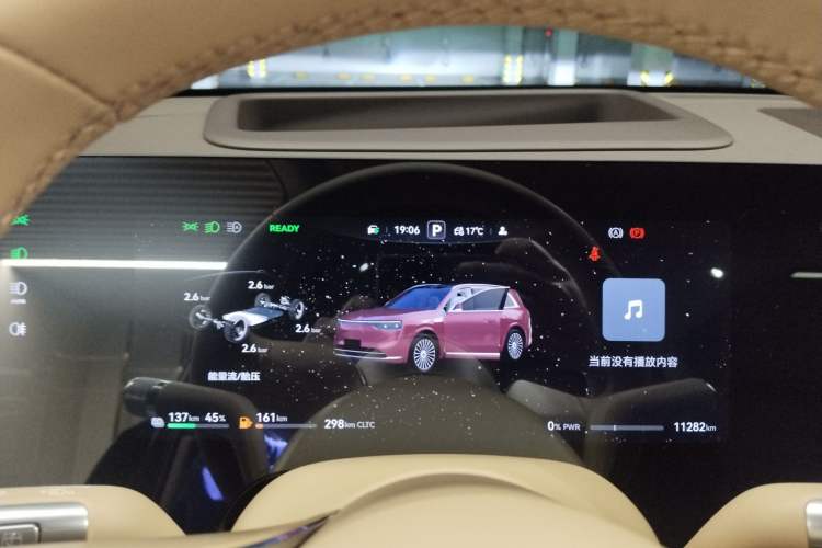 Used Hima AITO M8 2025 Extended-Range Ultra Version 53.4 kWh 6-Seater Edition Instrument Cluster