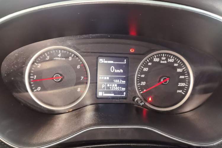 Used Baojun 730 2019 1.5T CVT Fashion Model 7 Seats China VI Emission Standard Instrument Cluster