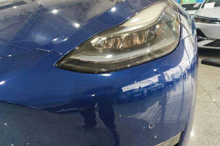 Used Tesla Model Y 2021 Long-Range All-Wheel-Drive Version 3D7 Left Front Headlight