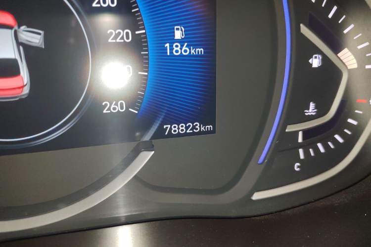 Used Hyundai Lafesta 2019 280TGDi Sport Edition China V Standard Odometer Close Up