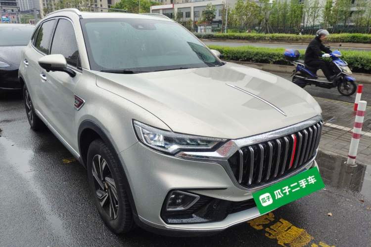 Used Hongqi HS5 2022 2.0T Smart Connect Flagship Enjoyment Purchase Edition Front Right 45 Deg