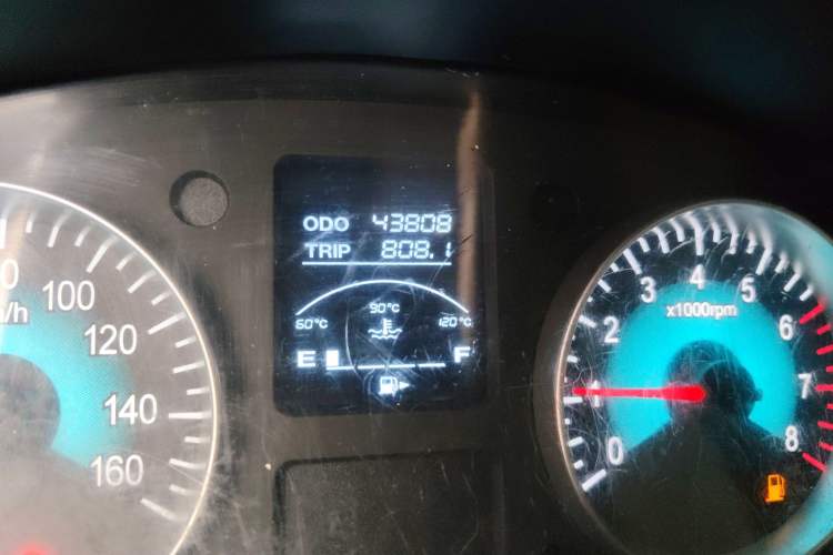 Used Jinbei New Hiace S 2021 1.5L Wealth Model Non-Air-Conditioned Version National VI Standard SWC15M Odometer Close Up