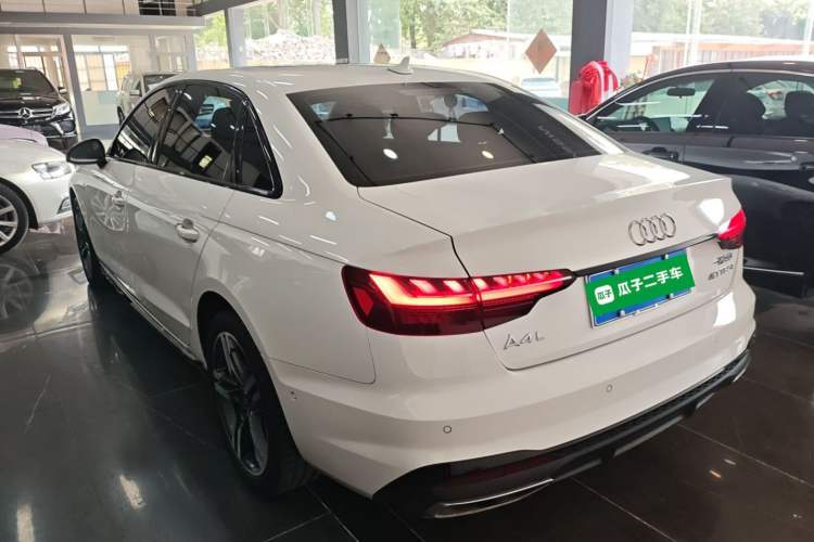 Used Audi A4L 2022 40 TFSI Luxury Dynamic Model Rear Left 45 Deg