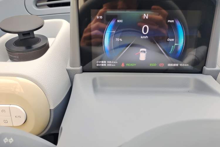 Used Bestune Pony 2025 222km Range Agile Horse Odometer Close Up