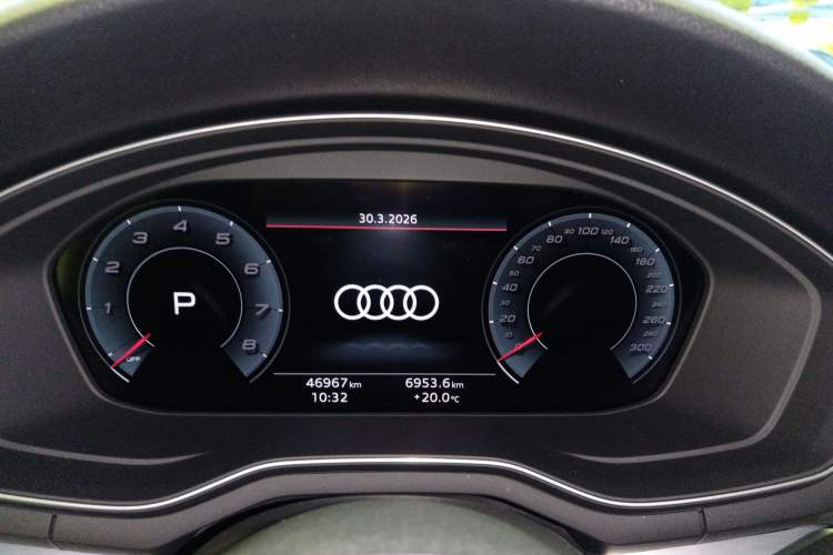 Used Audi A4L 2022 40 TFSI Luxury Dynamic Model Instrument Cluster