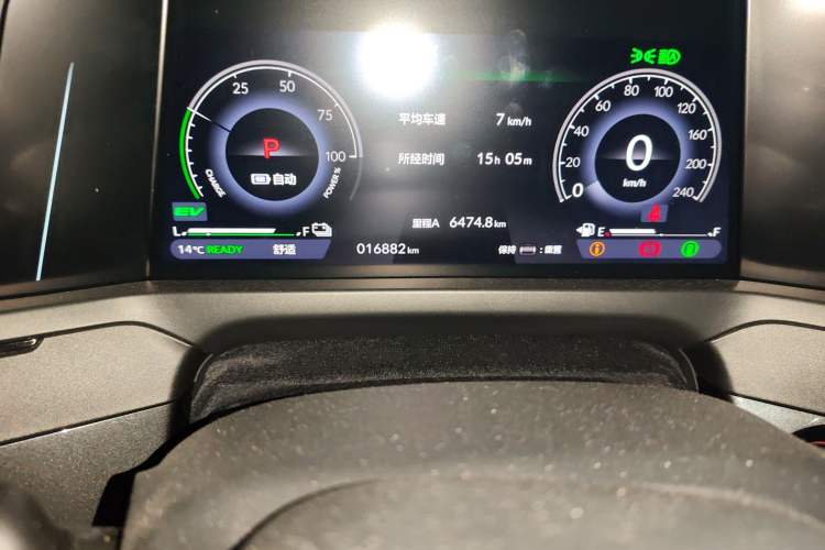 Used Honda Inspire New Energy 2023 ePHEV Smart Edition Odometer Close Up