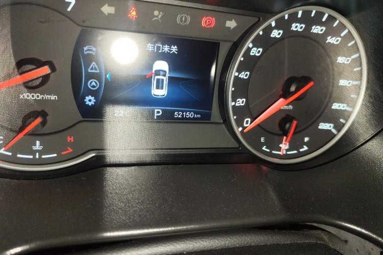 Used CHANGAN CS35PLUS 2019 1.4T DCT Chuanlian Blue Whale Edition Odometer Close Up