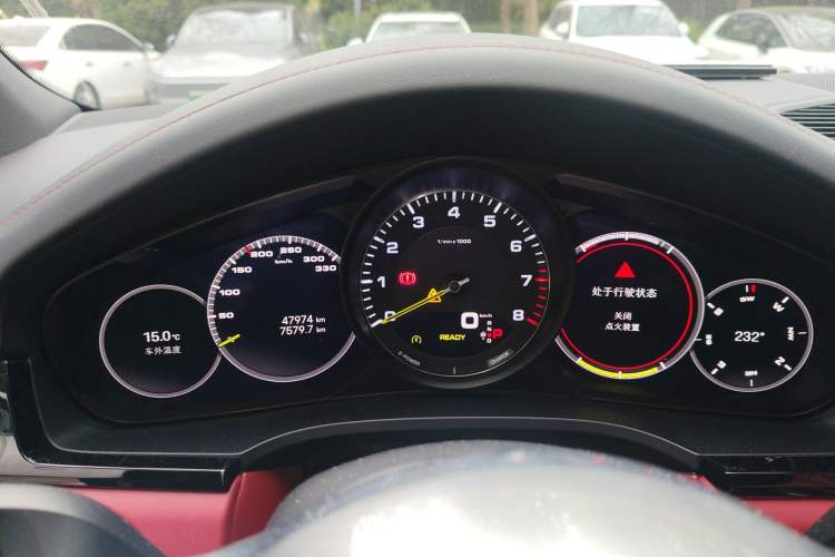 Used Porsche Cayenne E-Hybrid 2023 Cayenne E-Hybrid 2.0T Platinum Edition Instrument Cluster