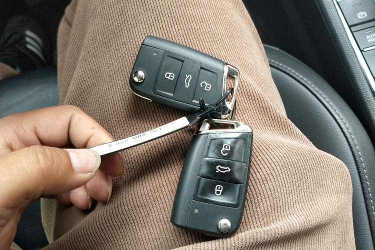 Used Volkswagen Sagitar 2020 200TSI DSG Comfort Version China VI Standard Vehicle Key