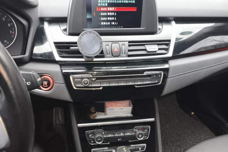 Used BMW 2 Series Gran Tourer 2015 218i Sports Design Package Audio And AC Panel