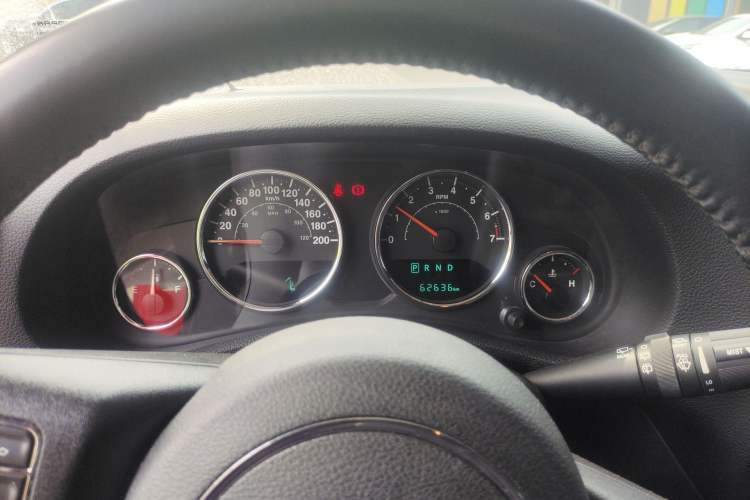 Used Jeep Wrangler 2017 3.6L Rubicon Four-Door Comfort Edition Instrument Cluster