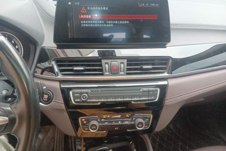 Used BMW X2 2023 sDrive25i M Sport Package Audio And AC Panel