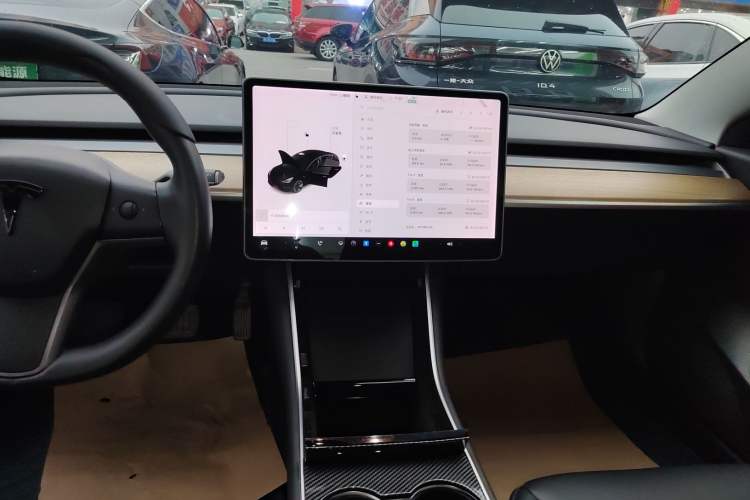 Used Tesla Model 3 2019 Standard Range Rear-Drive Upgraded Version Audio And AC Panel