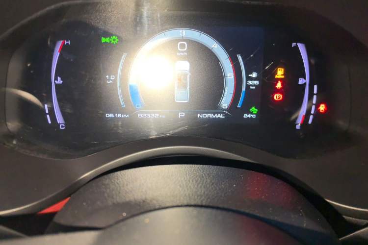 Used Great Wall Poer 2020 2.0T Off-Road Edition Automatic Diesel 4x4 High-End Version GW4D20M Odometer Close Up