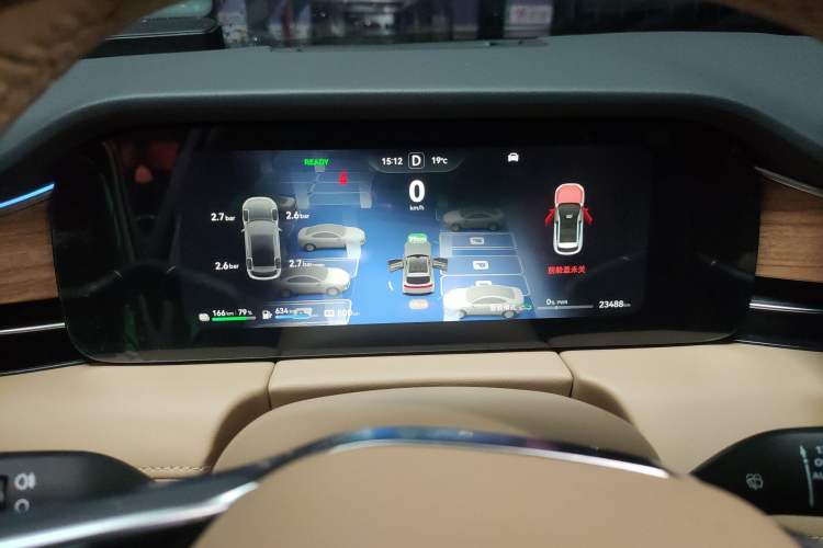 Used Hima AITO M5 2024 Extended-Range Max RS Four-Wheel Drive Advanced Intelligent Driving Version Instrument Cluster