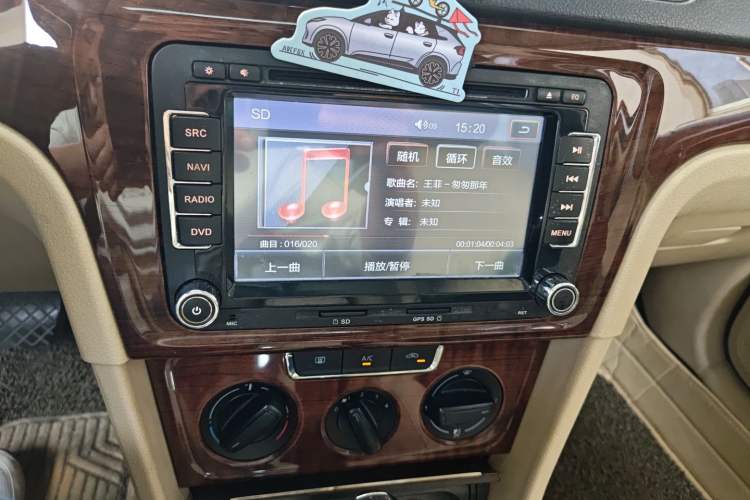 Used Volkswagen Lavida 2013 Revised Version 1.4 TSI DSG Comfort Edition Audio And AC Panel