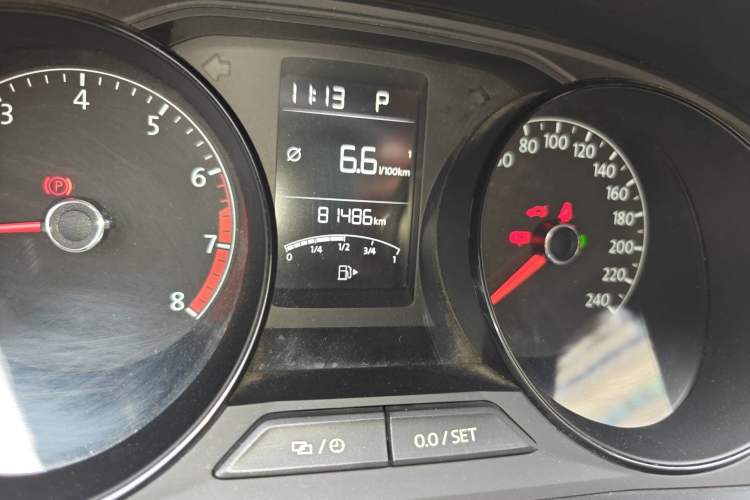 Used Volkswagen Lavida 2019 Lavida Start 1.5L Automatic Trendy Version China VI Standard Odometer Close Up