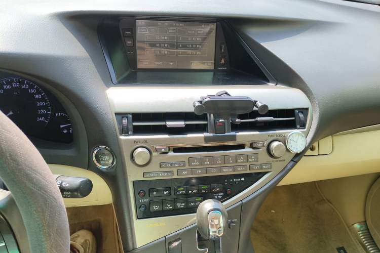 Used Lexus RX Classic 2012 270 Elegant Edition Audio And AC Panel