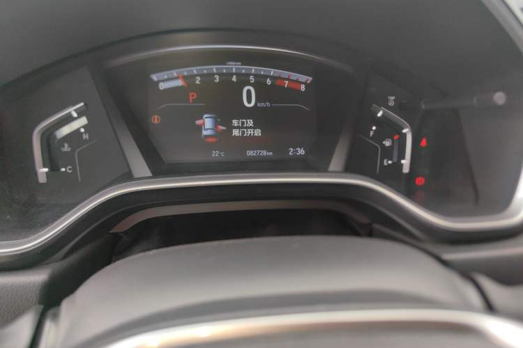 Used Honda Breeze 2021 240TURBO CVT Two-Wheel Drive Smart Enjoyment Version Odometer Close Up