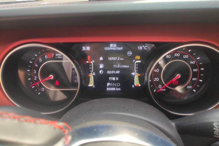 Used Jeep Wrangler 2019 2.0T Rubicon Four-Door Version China VI Emission Standard