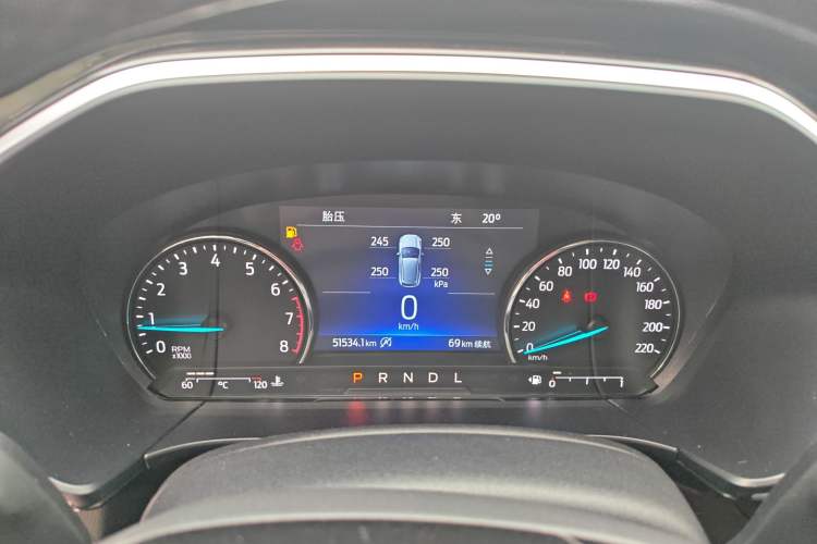 Used Ford Escape 2020 EcoBoost 245 Four-Wheel Drive Titanium Edition Instrument Cluster