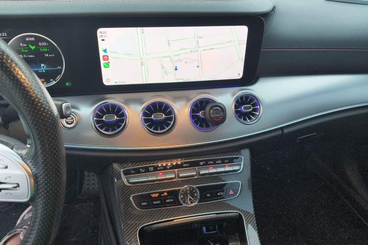 Used Mercedes-Benz E-Class AMG 2019 AMG E 53 4MATIC+ Coupe Audio And AC Panel