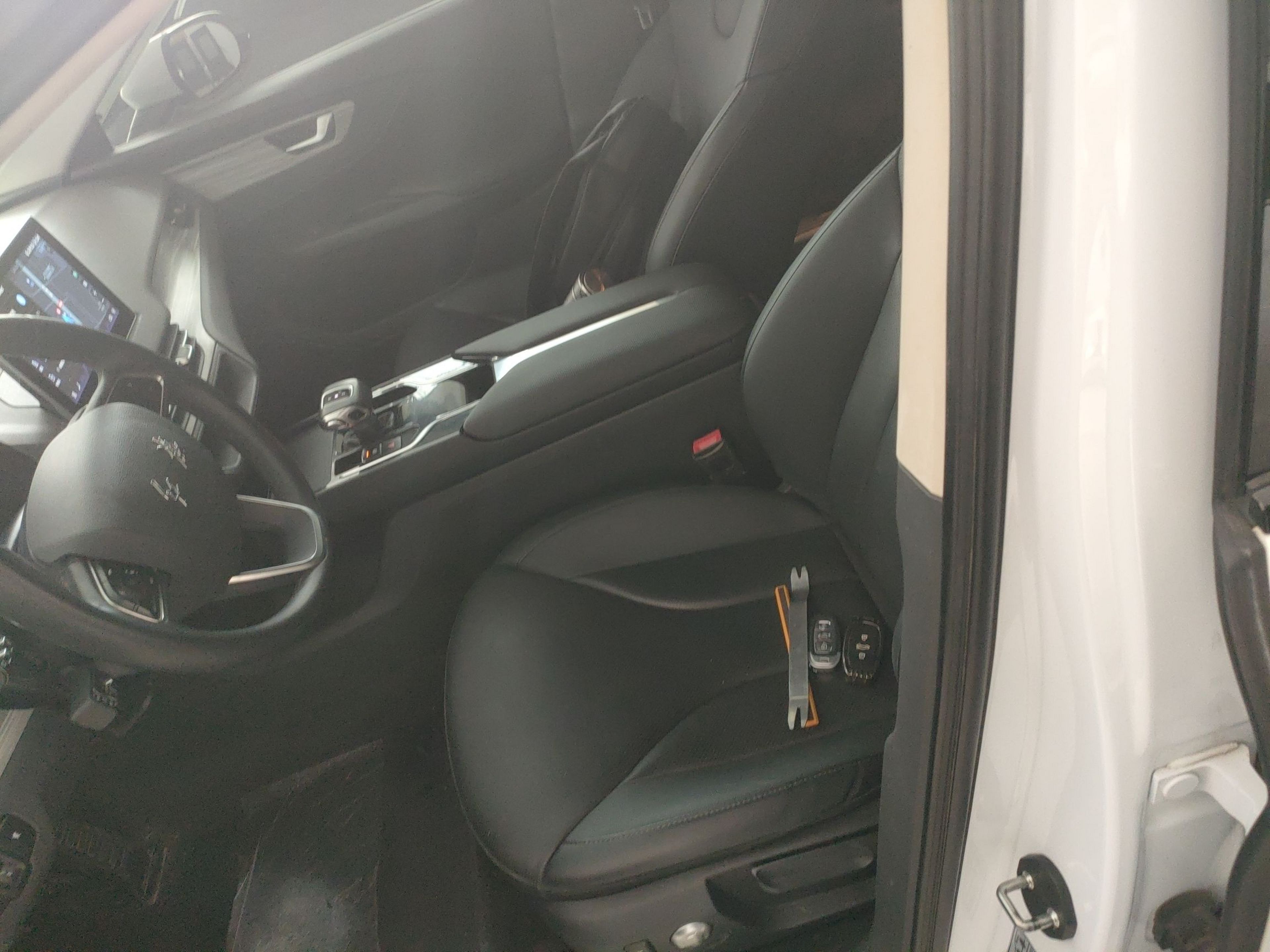 Avant de la voiture