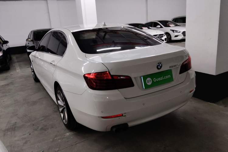 Used BMW 5 Series 2017 525Li Leading Model Rear Left 45 Deg