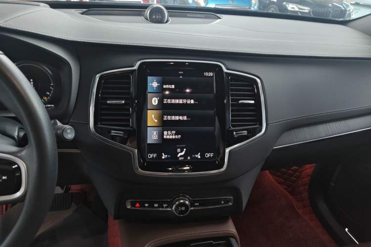 Used Volvo XC90 New Energy 2022 E-Drive Hybrid T8 Luxury Flagship 7-Seater Audio And AC Panel