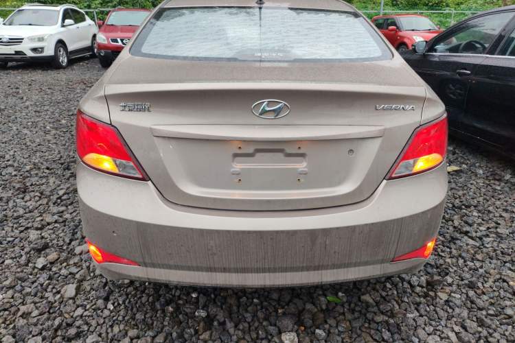 Used Hyundai Verna (older generation) 2014 1.4L Manual Smart GLS Trim Rear