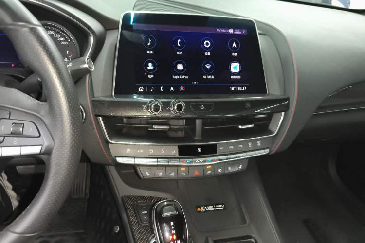 Used Cadillac CT5 2020 Revised 28T Platinum Sport Edition Audio And AC Panel