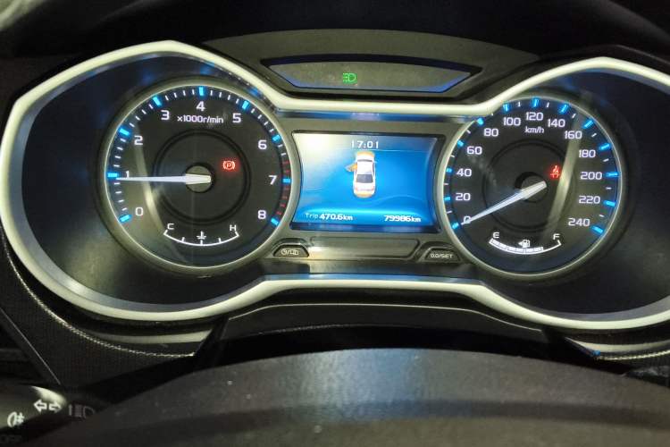 Used Geely Auto Emgrand 2017 Sedan Million Edition 1.5L Manual - Upward Version Instrument Cluster