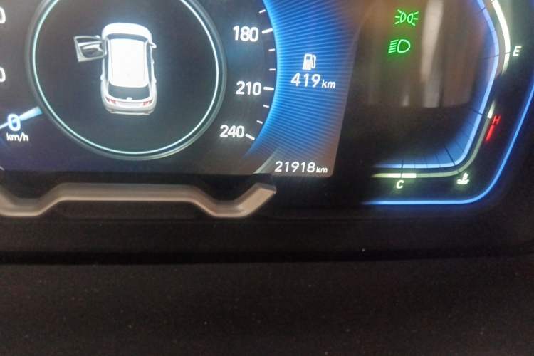 Used Hyundai Tucson 2023 Tucson L 1.5T Automatic Two-Wheel Drive GLX Elite Edition Odometer Close Up