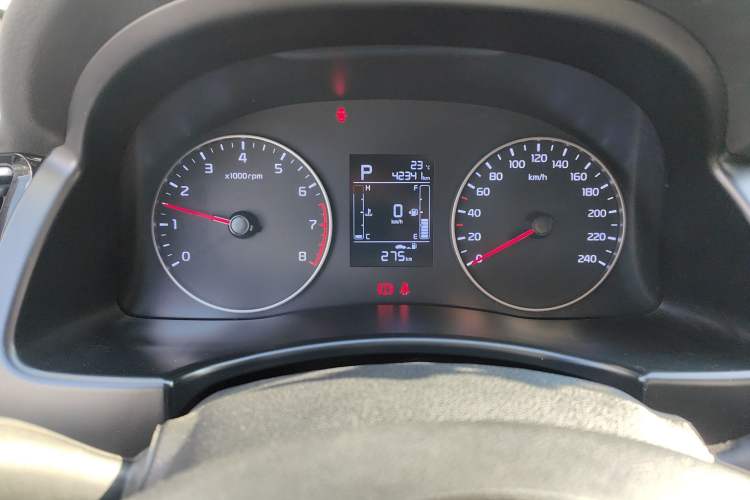 Used Kia Forte 2019 1.6L Automatic Fashion Edition China V Standard Instrument Cluster