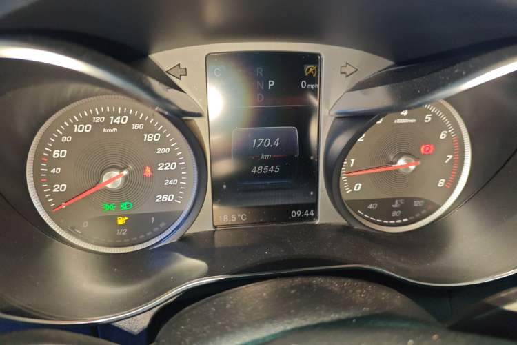 Used Mercedes-Benz C-Class 2018 C 200 L Sport Edition Instrument Cluster