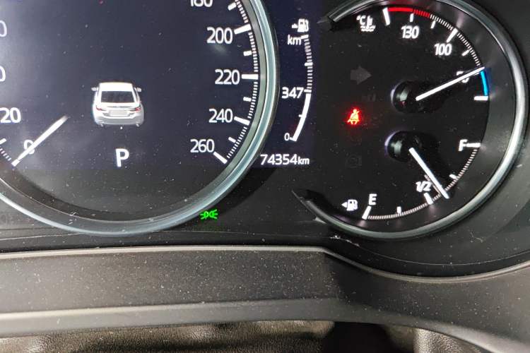 Used Mazda Atenza 2020 2.5L Sky Blue Prestige Edition Odometer Close Up