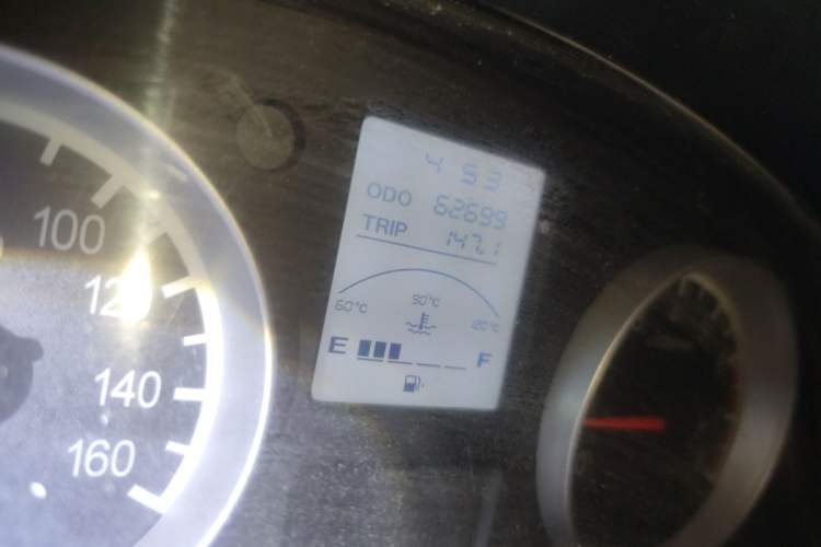 Used Jinbei Hiace X30 2018 1.5L Standard Edition DLCG14 Odometer Close Up