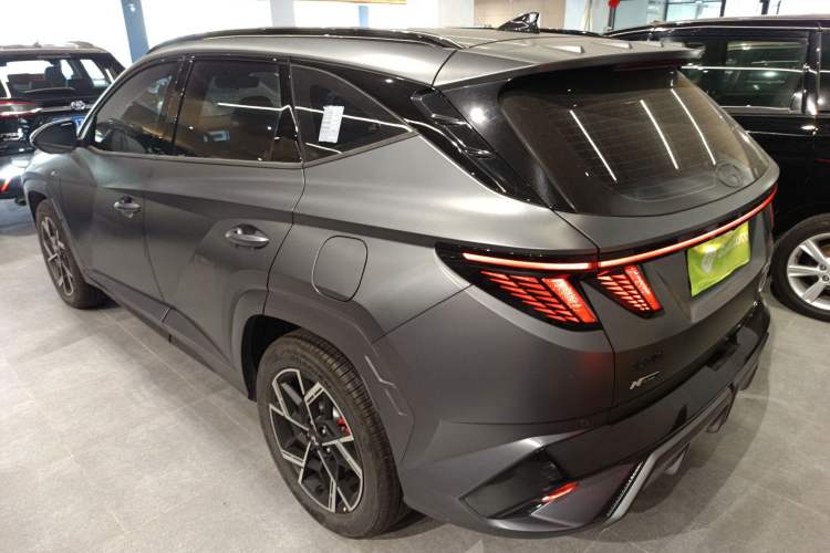 Used Hyundai Tucson 2025 Tucson L 1.5T Prestige N-Line Rear Left 45 Deg