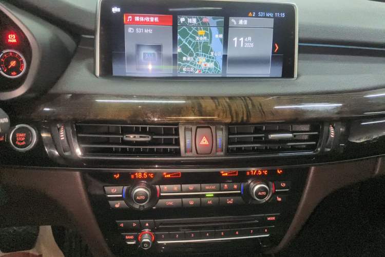 Used BMW X5 2018 xDrive28i Audio And AC Panel