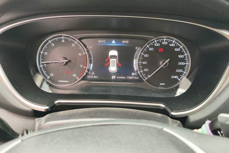 Used GAC Trumpchi GS5 2020 Advanced Model 270T Automatic Luxury Edition Odometer Close Up