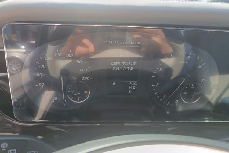 Used Mercedes-Benz Vito 2023 2.0T Elite Version 7 Seats Instrument Cluster