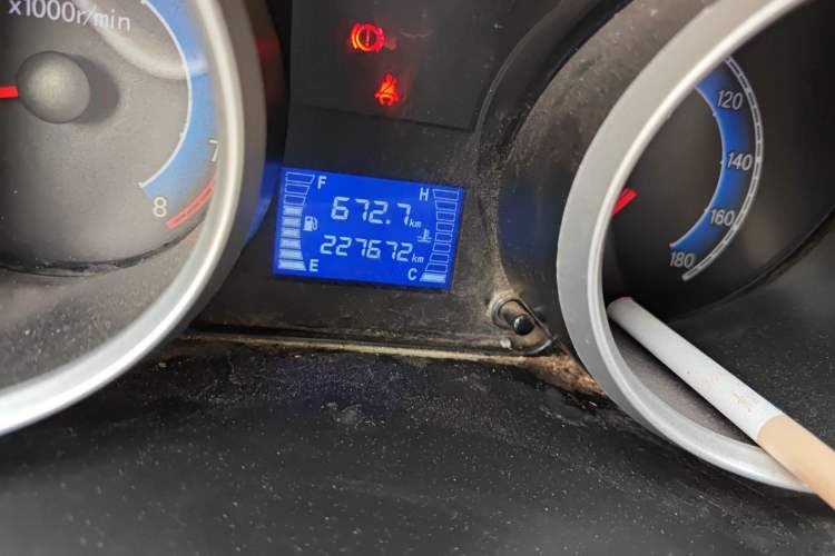 Used CHANGAN KAICHENG Ruixing M60 2019 1.5L Standard Version China VI Emission Standard 5/6 Seats DAM15KR Odometer Close Up