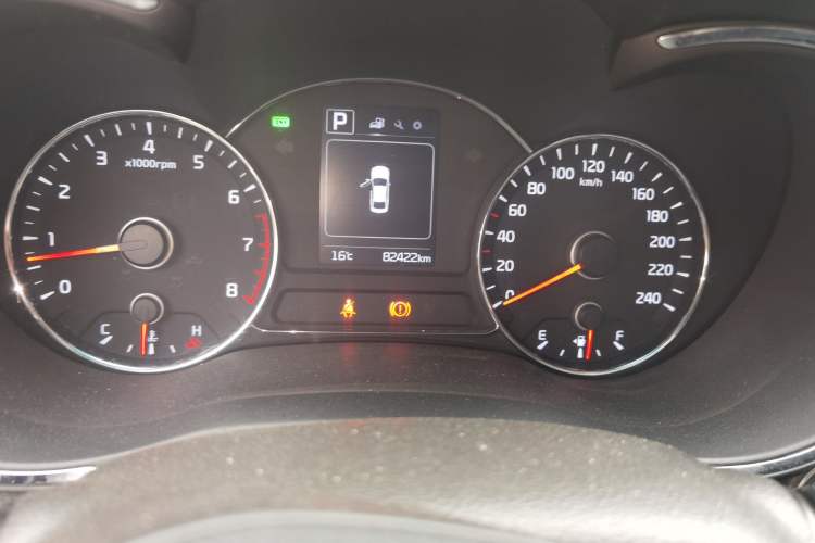 Used Kia K3 2017 1.6L Automatic 15th Anniversary Special Edition GLS Odometer Close Up